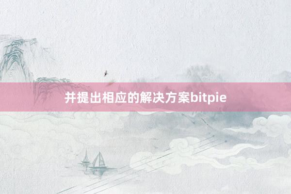 并提出相应的解决方案bitpie