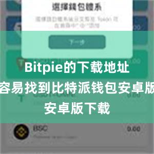 Bitpie的下载地址非常容易找到比特派钱包安卓版下载